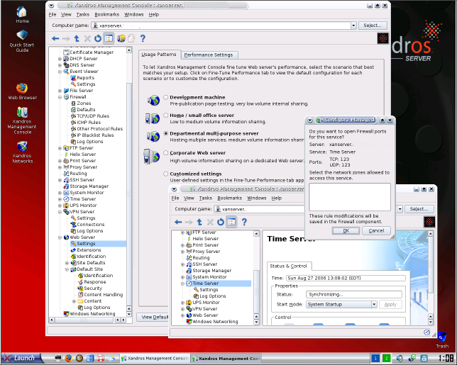 Xandros Management Console (xMC)